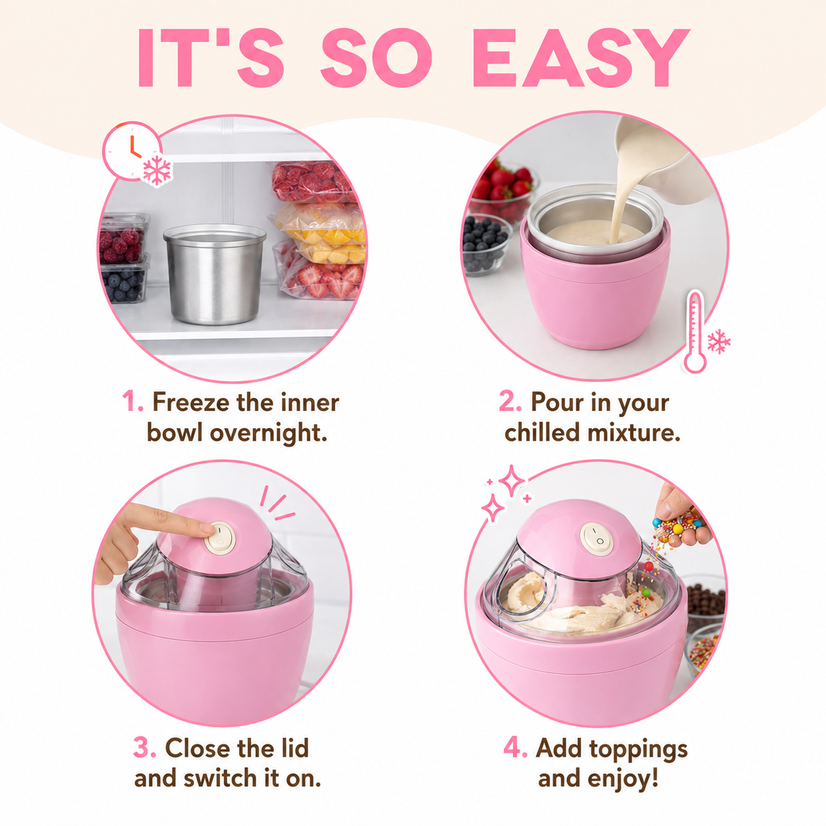Ice cream maker - Snowlie