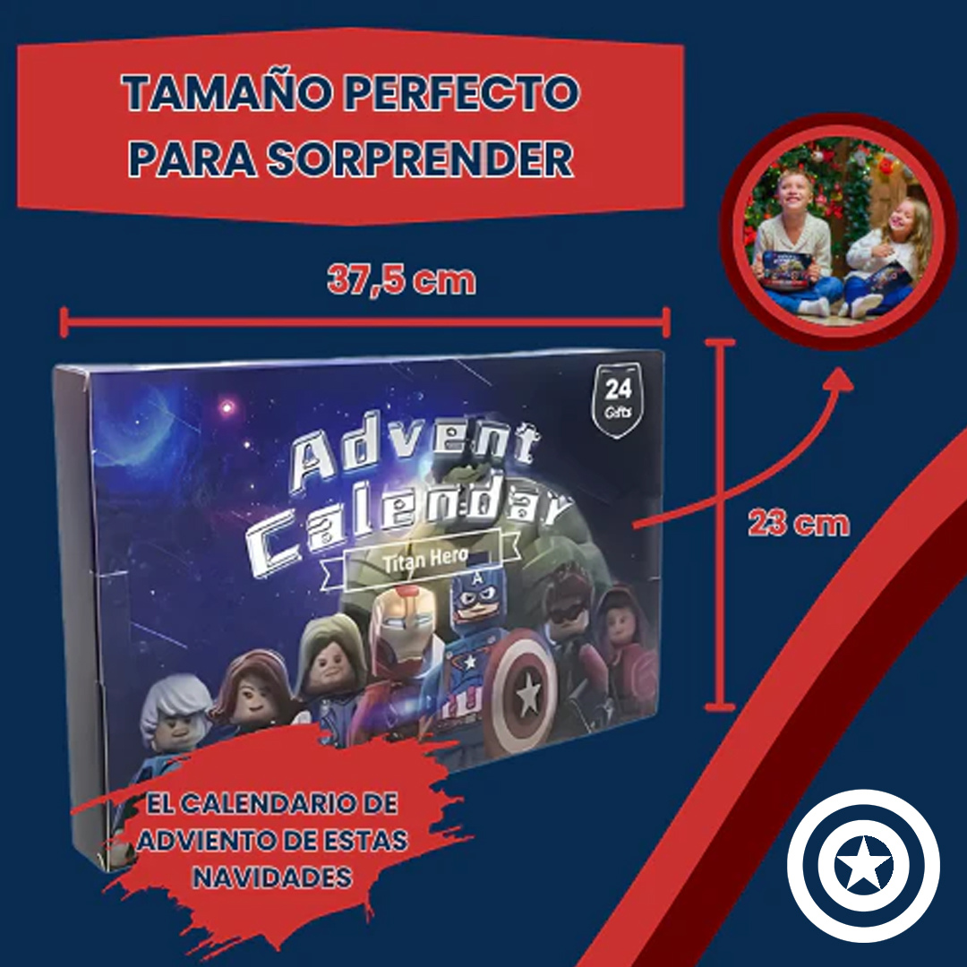Calendario de Adviento Mini Héroes