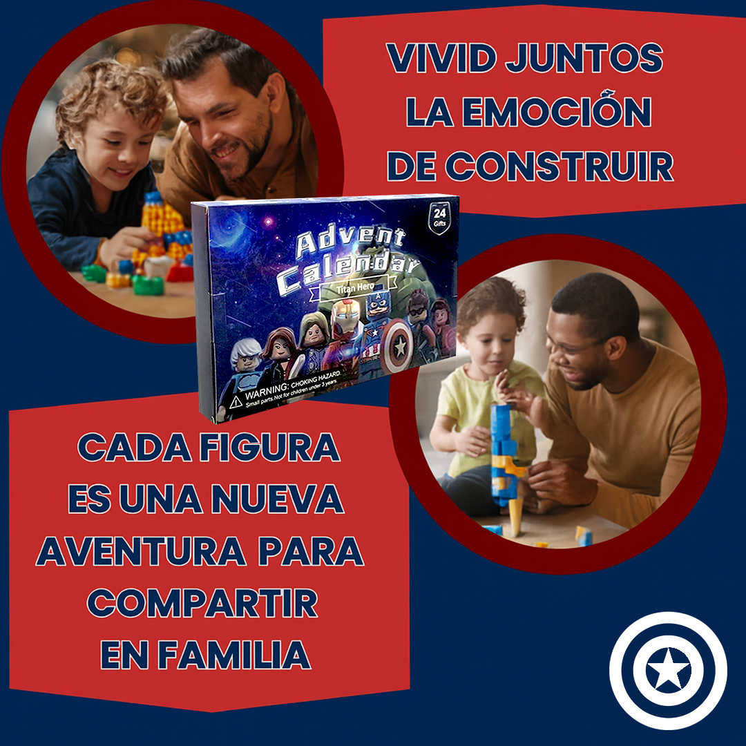 Calendario de Adviento Mini Héroes