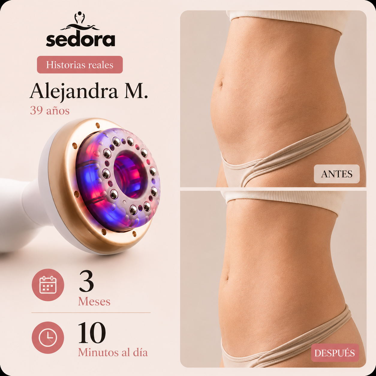 Masajeador Corporal 2 en 1 con Calor y Succión